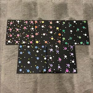 Beautiful pack of 5 canvas paintings.